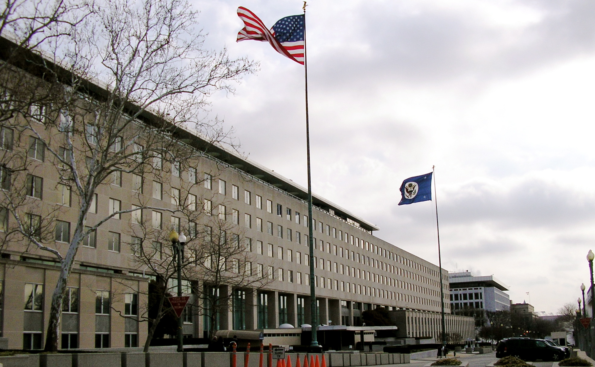 The Harry S Truman Building, headquarters of the US State Department